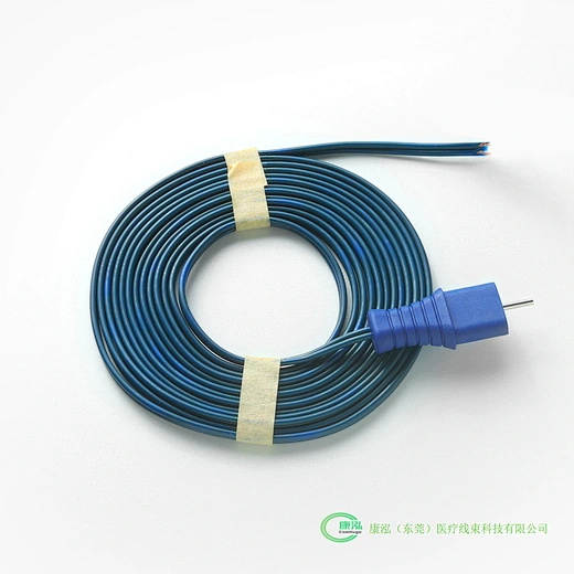 HF Electrosurgical Grounding Pad Wire Harness